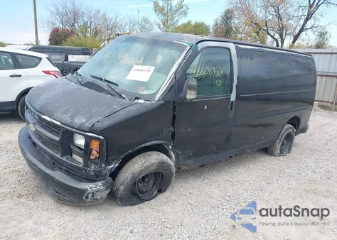 2000 Chevrolet Express from USA, damaged, VIN 1GCFG15W3Y1249746